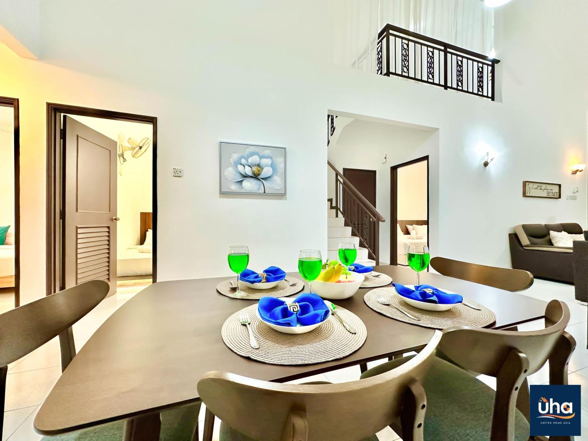 Holiday home Boho Bliss. Taman Molek @ 4 Bed,2 Bath Near Jusco Tebrau *