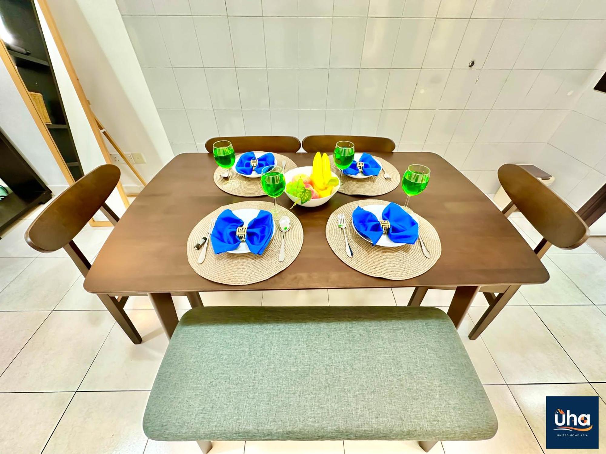 Holiday home Boho Bliss. Taman Molek @ 4 Bed,2 Bath Near Jusco Tebrau Johor Bahru