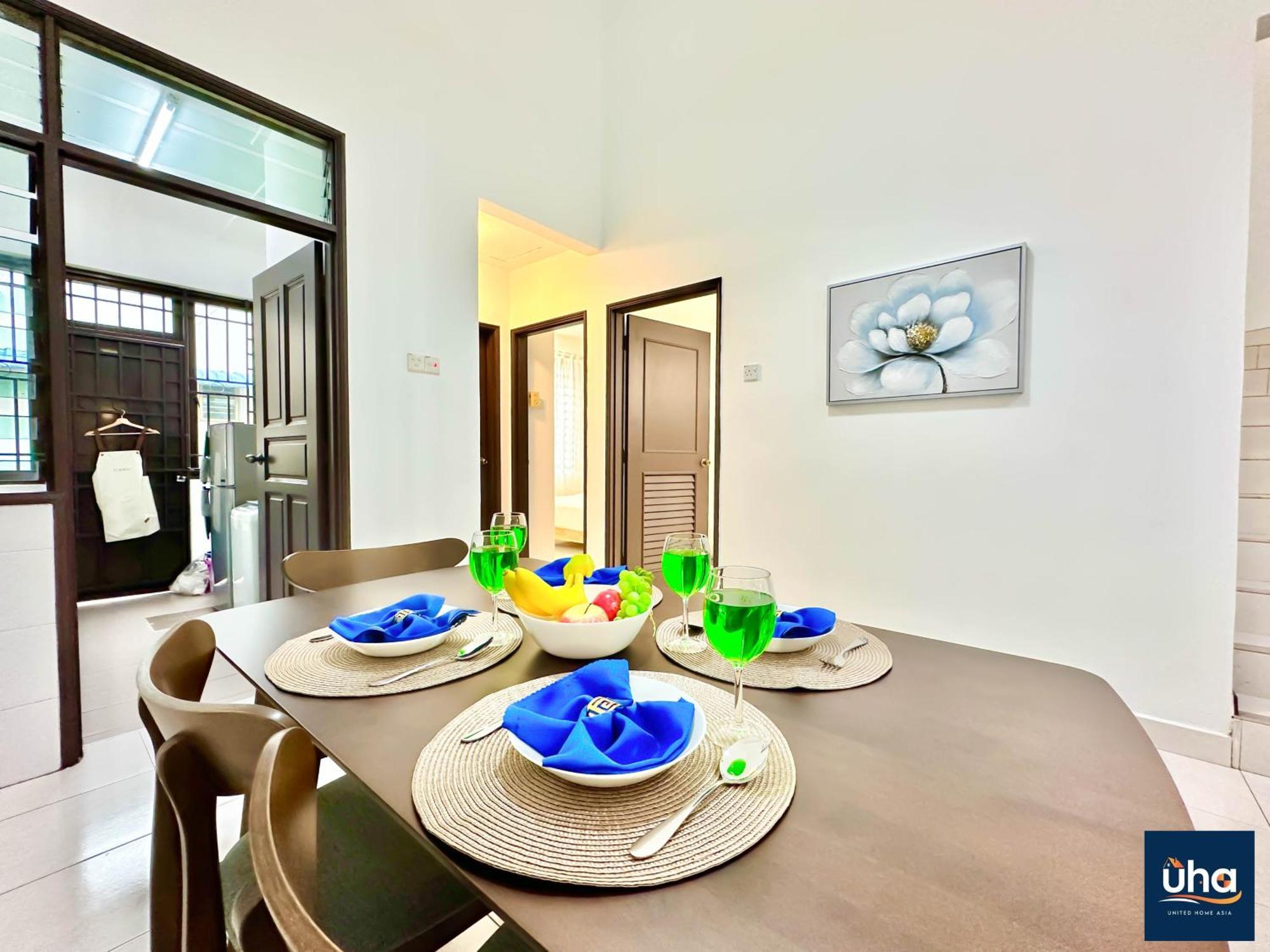 Holiday home Boho Bliss. Taman Molek @ 4 Bed,2 Bath Near Jusco Tebrau *